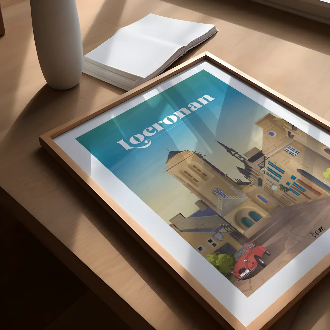 affiche Bretagne Village
